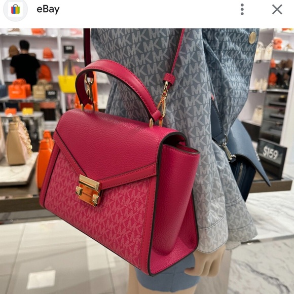 🌸NeW! Michael Kors Whitney Flap Satchel - Picture 10 of 10